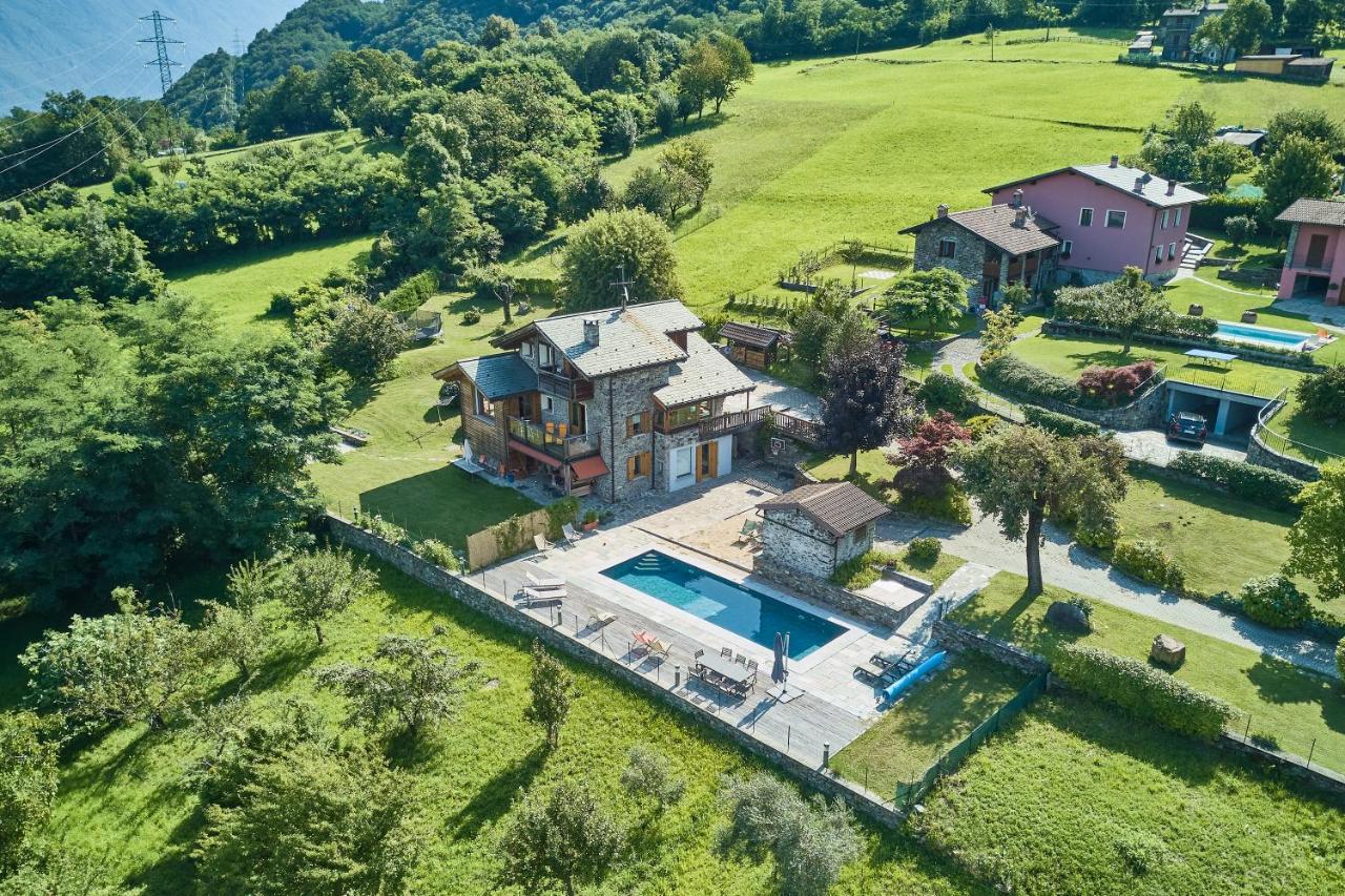 קוליקו Chalet Con Piscina E Vista Panoramica מראה חיצוני תמונה