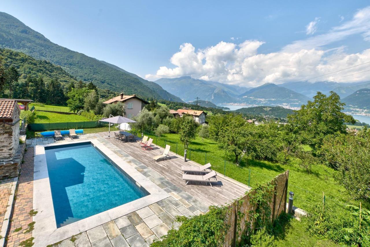 קוליקו Chalet Con Piscina E Vista Panoramica מראה חיצוני תמונה